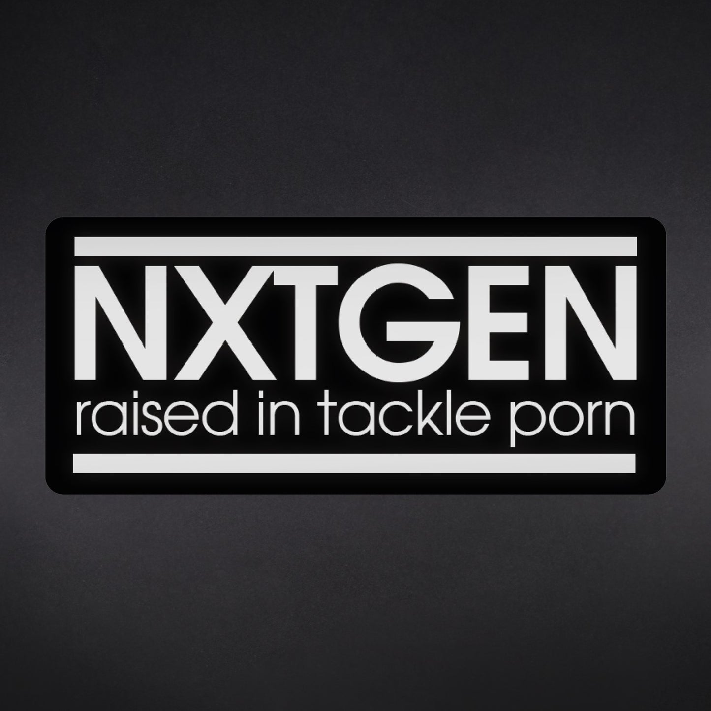 Aufkleber Tackle Porn next gen